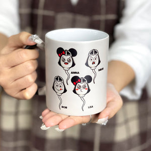 Sperms Kid, Gift For Couple, Personalized Magic Mug - Magic Mug - GoDuckee