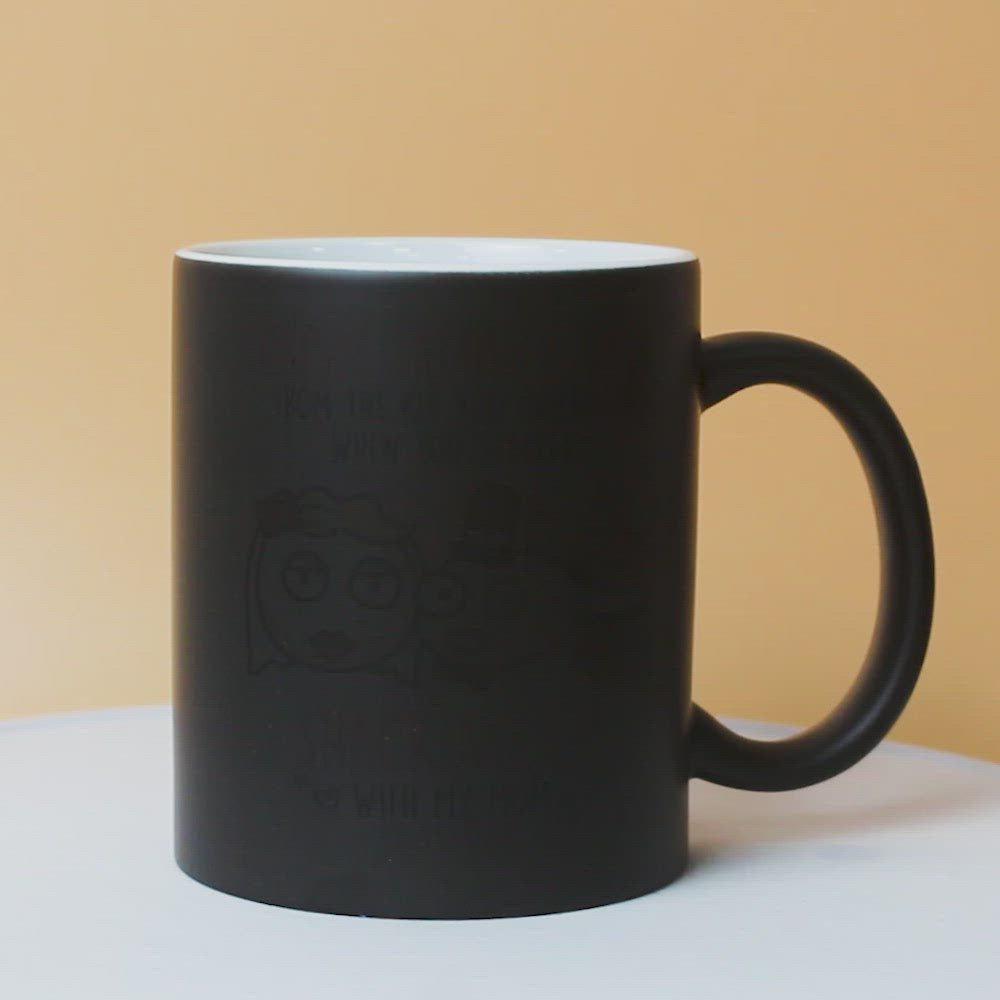 Happy Father's Day From The Kid Personalized Magic Mug, Funny Father's Day Gifts