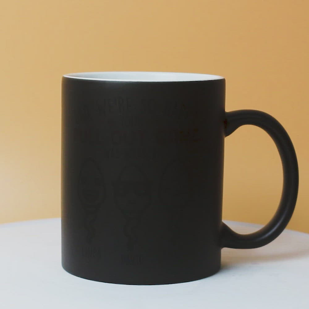 Dad Your Pull Out Game Was Weak, Personalized Magic Mug, Funny Father's Day Gifts for Dads FFG2705