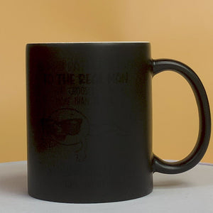 Happy Father's Day To The Real Man, Personalized Magic Mug, Gift For Dad FFG2705