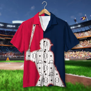 Baseball Hawaiian Shirt, Gift For Baseball Players - Hawaiian Shirts - GoDuckee