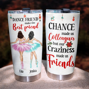 Personalized Ballet Dance Tumbler - Friend Make The Best Friend - Sister - Tumbler Cup - GoDuckee