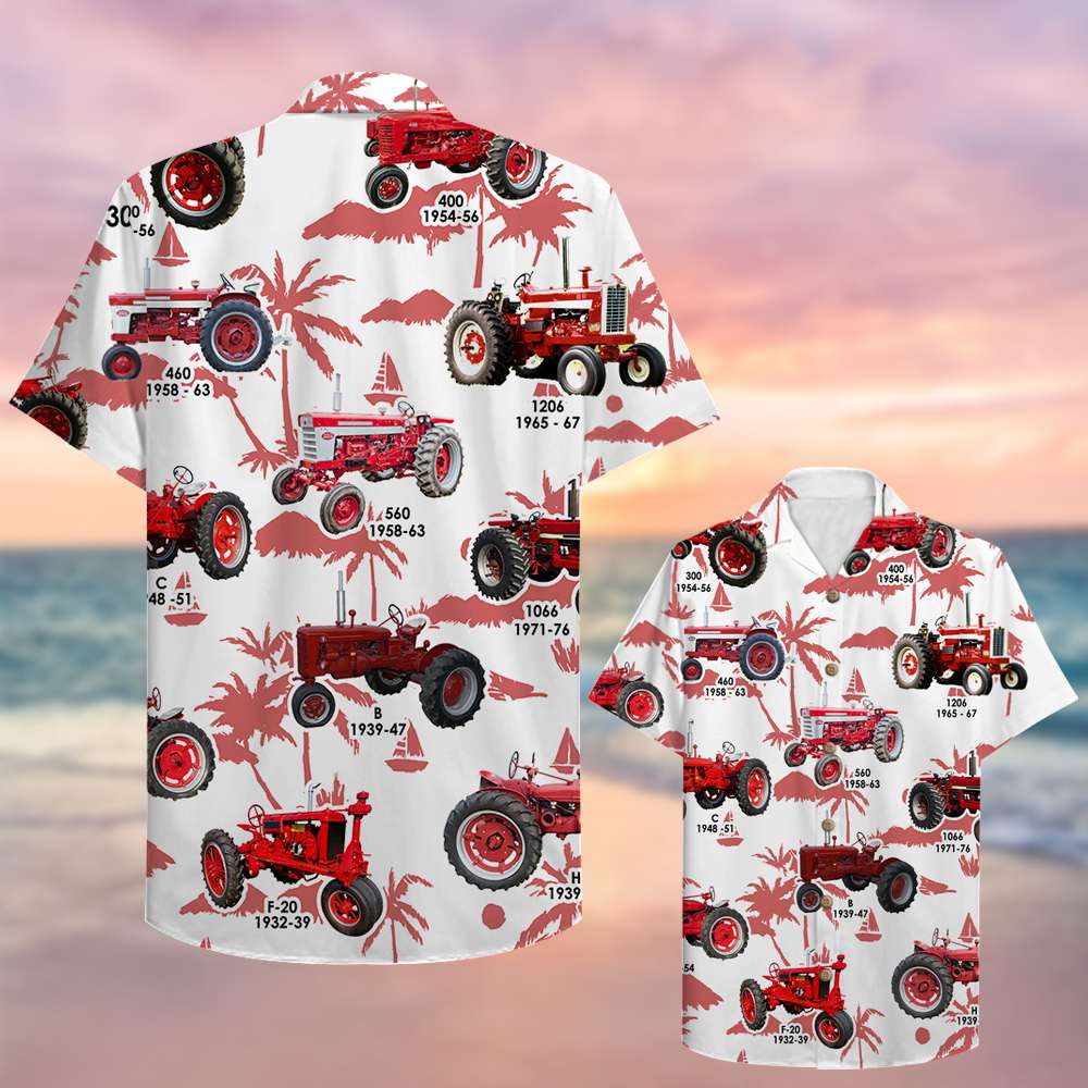 Red Hawaiian Shirt Pattern