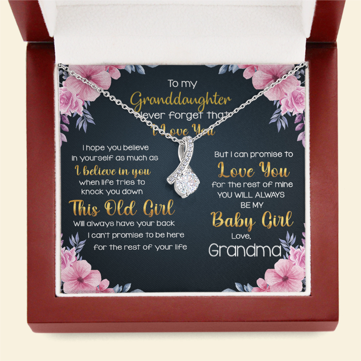 Family Love You For The Rest of Mine - Personalized Alluring Beauty Necklace - Gift for Family Members - Jewelry - GoDuckee