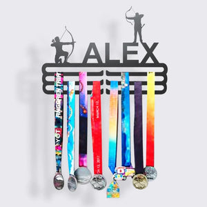 Personalized Medal Holder For Sports Lovers - - GoDuckee