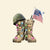 Army Military Boots Flag Christmas - Personalized Christmas Ornament - Military Gift - Ornament - GoDuckee