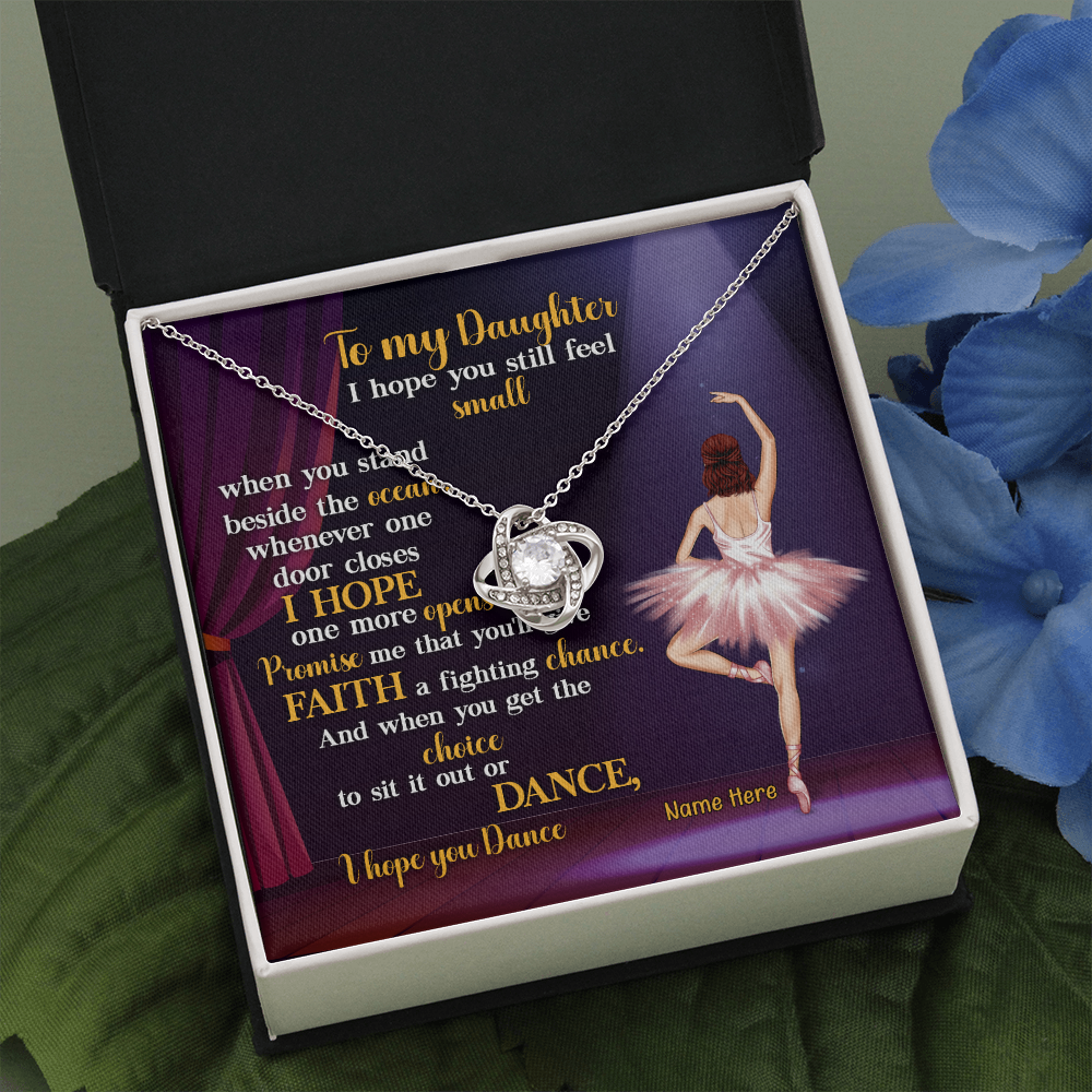 Personalized Ballet Friendship Necklaces, Girls Best Friends