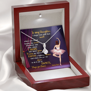 Ballet I Hope You Dance - Personalized Alluring Beauty Necklace - Jewelry - GoDuckee
