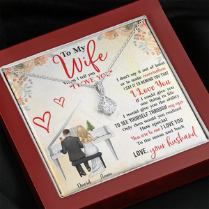Piano Couple How Special You Are - Personalized Alluring Beauty Necklace - Gift for Wife - Jewelry - GoDuckee
