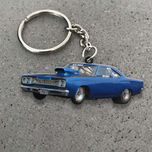 Drag Racing Personalized Flat Car Ornament - Ornament - GoDuckee