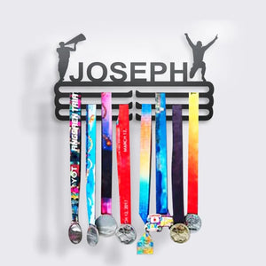 Personalized Medal Holder For Sports Lovers - - GoDuckee