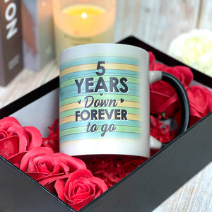 Forever To Go Personalized Magic Mug, Couple Gift - Magic Mug - GoDuckee