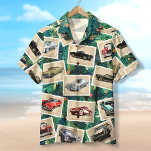 Classic Car Collection Hawaiian Shirt - Hawaiian Shirts - GoDuckee