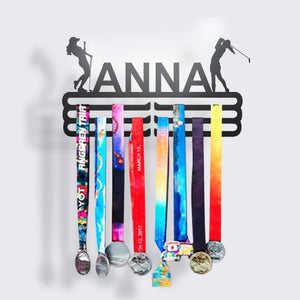 Personalized Medal Holder For Sports Lovers - - GoDuckee