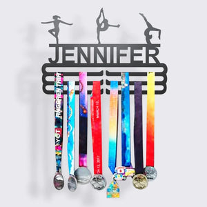 Personalized Medal Holder For Sports Lovers - - GoDuckee