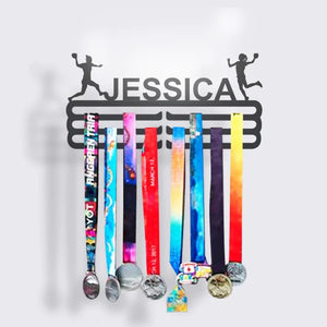 Personalized Medal Holder For Sports Lovers - - GoDuckee