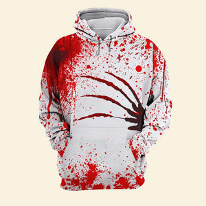 Blood Splatter Shirts - It's Fine Everything Is Fine All - For Horror Movies Fan - AOP Products - GoDuckee