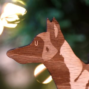 Belgian Shepherd Personalized Christmas Dog Wood Ornament, Gift For Dog Lovers 01pjxx240822-08 - Ornament - GoDuckee