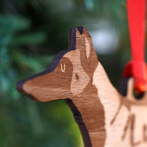 Belgian Shepherd Personalized Christmas Dog Wood Ornament, Gift For Dog Lovers 01pjxx240822-08 - Ornament - GoDuckee