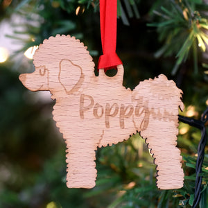 Bichon Frise Personalized Christmas Dog Wood Ornament 01pjxx240822-09 - Ornament - GoDuckee