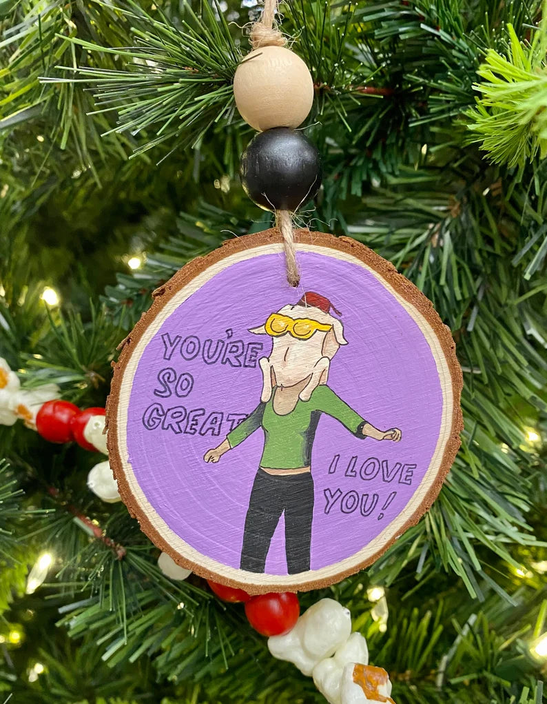 Personalized Couple Ornament, You're So Great I Love You - Ornament - GoDuckee
