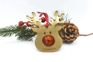 Personalized Lindt Lindor Reindeer Custom Shape Ornament Christmas Decorations Tree Baubles, Kids Present Tags - Ornament - GoDuckee