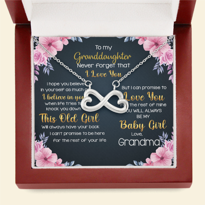 Family Love You For The Rest of Mine - Personalized Infinity Love Necklace - Gift for Family Members - Jewelry - GoDuckee