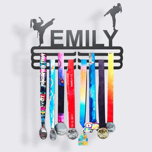 Personalized Medal Holder For Sports Lovers - - GoDuckee