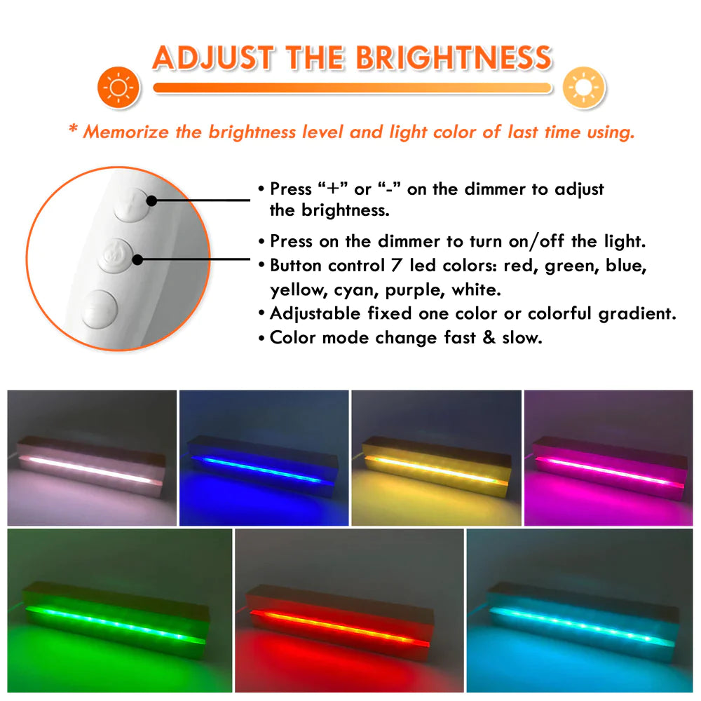 Father's Day 04BHTI220223TM Personalized Led Light - Led Night Light - GoDuckee