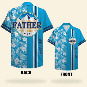 Not A Dad Bod - Personalized Beer Hawaiian Shirts - Floral Pattern - Hawaiian Shirts - GoDuckee