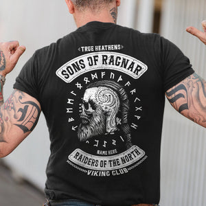 Viking Shirts - Sons of Ragnar Raiders of the North - Custom Name - Shirts - GoDuckee