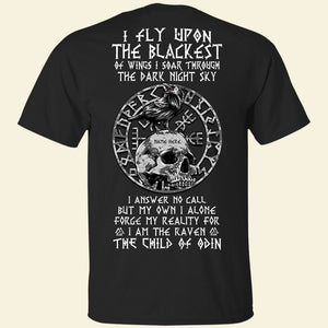 I Fly Upon The Blackest Of Wings Personalized V.K. Shirt Gift For Him - Shirts - GoDuckee