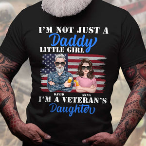 I'm Not Just A Daddy I'm A Veteran's Daughter/Son, Personalized Shirts, Military Father's Day Gifts 02ntqn260522 - Shirts - GoDuckee