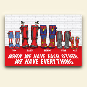 When We Have Each Other, We Have Everything, Family Canvas 02NTTM241022 Personalized Canvas Print - Poster & Canvas - GoDuckee