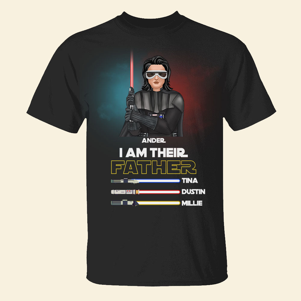 Dad I'm Their Father, Personalized Shirts, Father's Day Gifts for Dads - Shirts - GoDuckee
