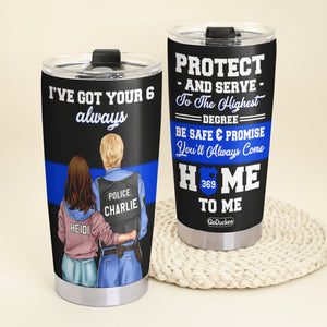 You'll Always Come Home To Me, Couple Husband And Wife Personalized Tumbler - Tumbler Cup - GoDuckee