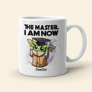 The Master I Am Now - Personalized White Mug - Coffee Mug - GoDuckee