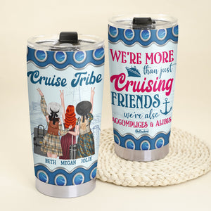 Cruise Tribe - Personalized Tumbler Cup - Tumbler Cup - GoDuckee