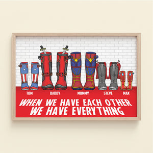 When We Have Each Other, We Have Everything, Family Canvas 02NTTM241022 Personalized Canvas Print - Poster & Canvas - GoDuckee