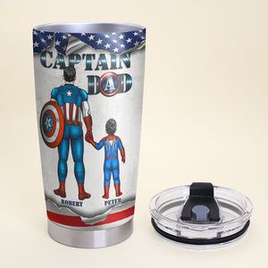 Every Super Hero Has A Nickname My Favorite Is Called Dad Personalized Tumbler Cup Gift For Dad - Tumbler Cup - GoDuckee