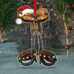 Lineman Equipment Christmas Acrylic Custom Shape Ornament - Ornament - GoDuckee