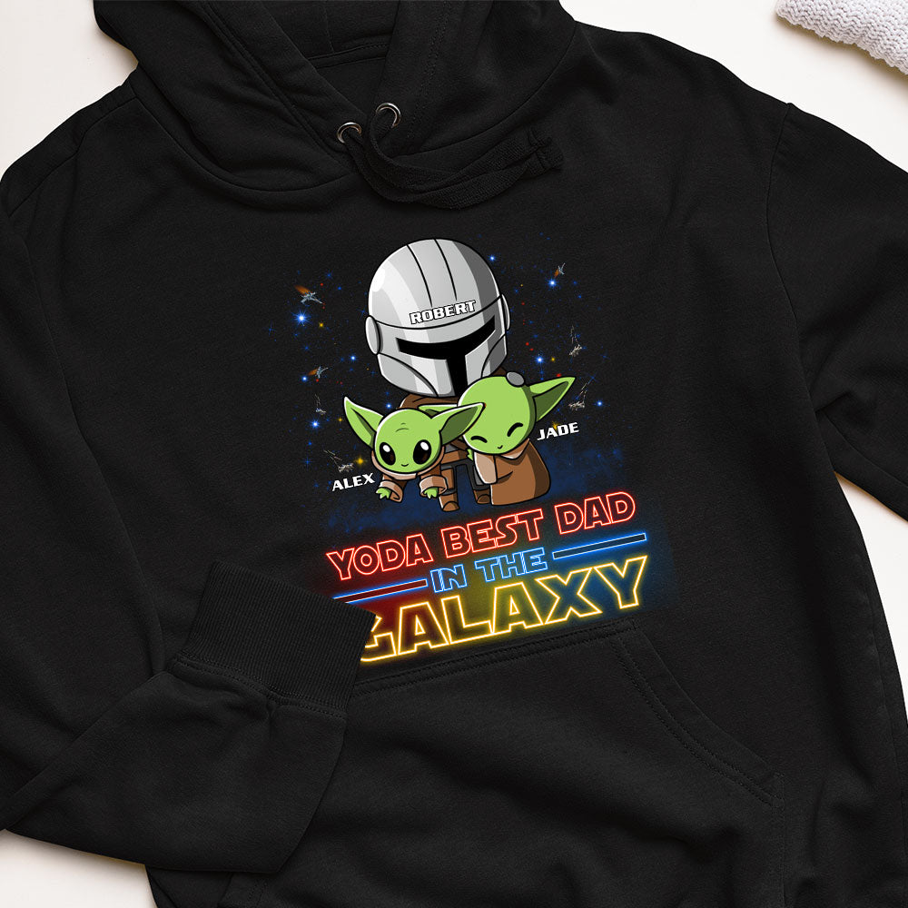 Best Dad In The Galaxy - Personalized Shirts - Shirts - GoDuckee