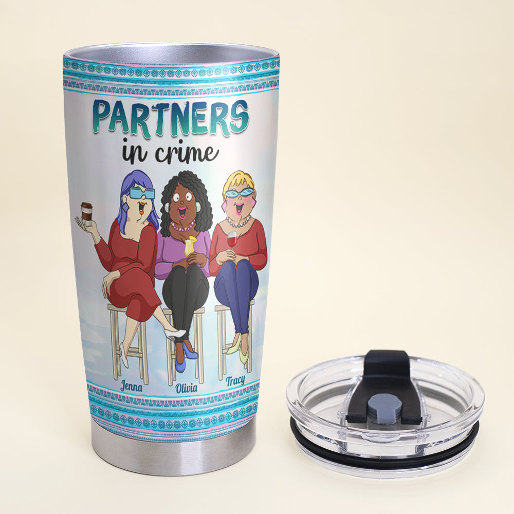 Partners In Crime - Version 3 - Personalized 40oz Tumbler With Straw –  Macorner