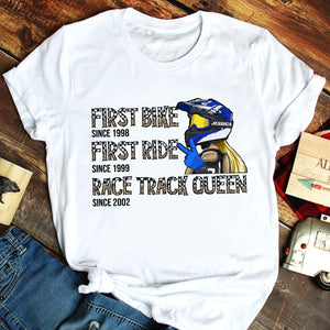 Motocross Race Track Queen - Personalized Shirts - Shirts - GoDuckee