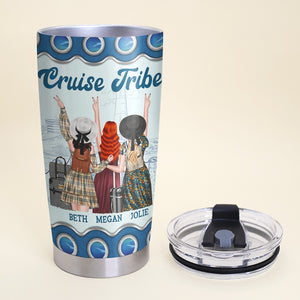 Cruise Tribe - Personalized Tumbler Cup - Tumbler Cup - GoDuckee