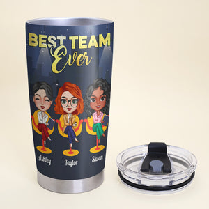 Best Team Ever Chance Made Us Coworkers, Personalized Tumbler Cup, Gift For Coworkers - Tumbler Cup - GoDuckee