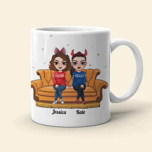 Someone Who You Can't Imagine Your Life Without, Best Friend White Mug - Coffee Mug - GoDuckee
