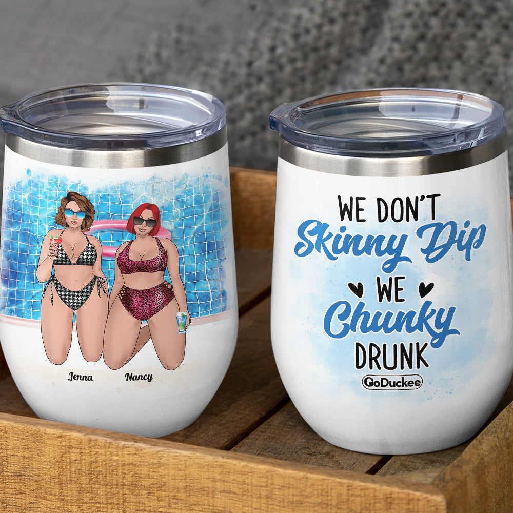 Funny Girls Are Drinking Again Skinny Tumbler – tcbco
