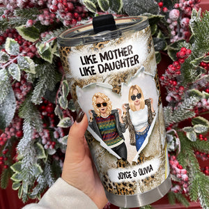 My Mom Always Wonders Where I Get My Attitude From You Homegirl I Get It From You, Personalized Tumbler Gift - Tumbler Cup - GoDuckee