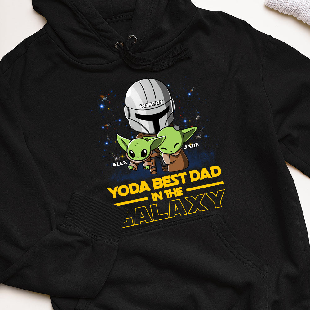 Best In The Galaxy, Personalized Shirts, Father's Day Gift For Dad, Grandpa, Uncle GRER2005 - Shirts - GoDuckee